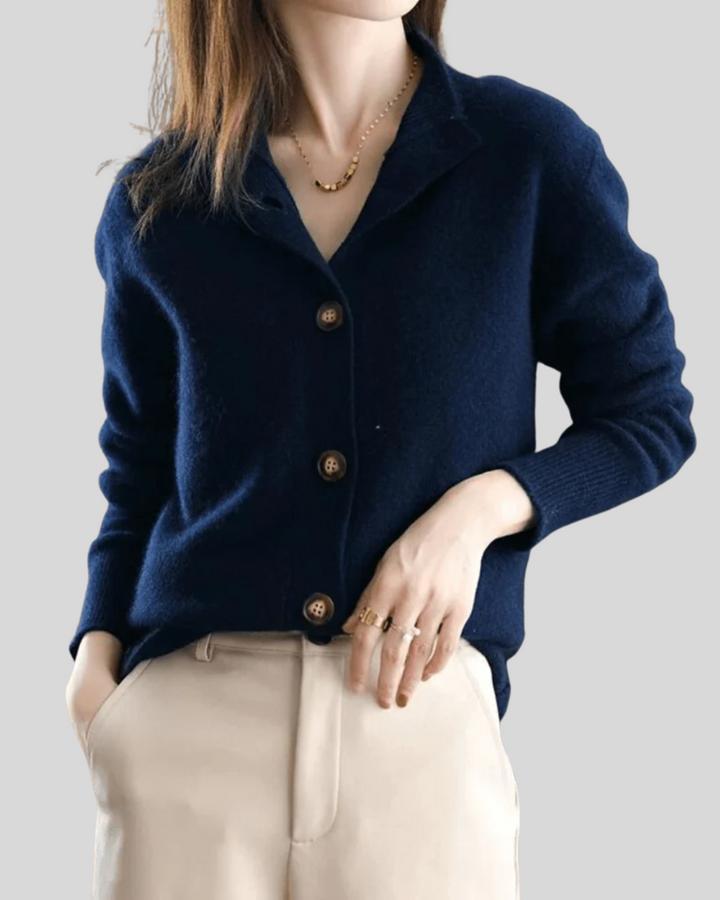 Roxanne™ | Retro Button Cardigan