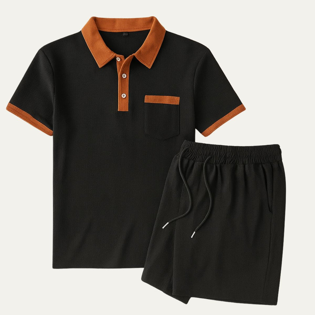 Michael Sydney men's summer set, front view