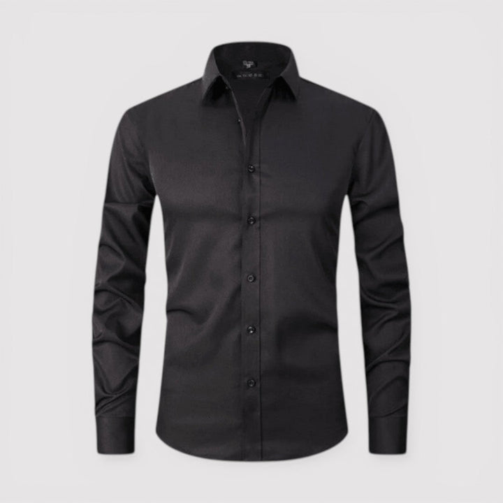 Michael Sydney men's classic collar shirt, front view