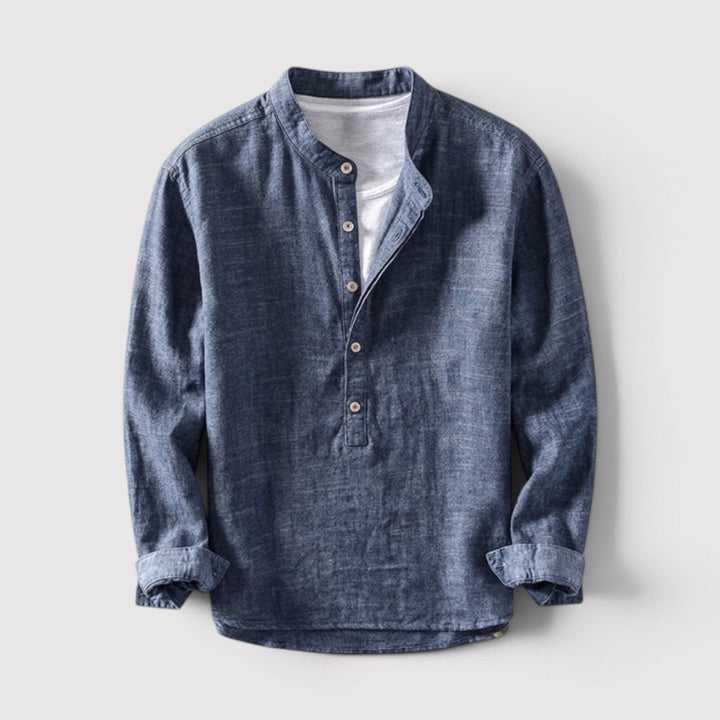 Michael Sydney men's soft long sleeve shirt, front view