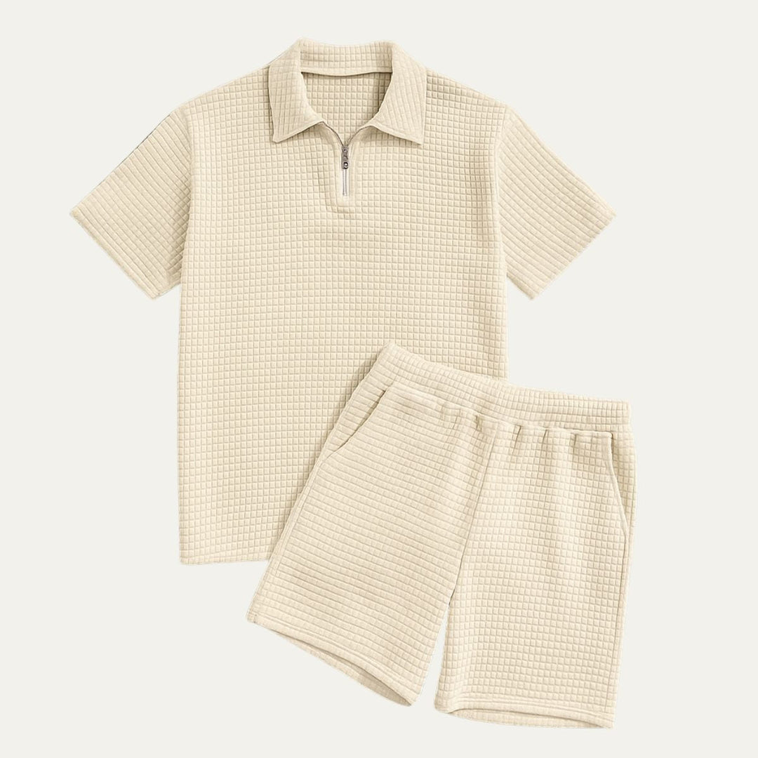 Michael Sydney men's summer set, front view