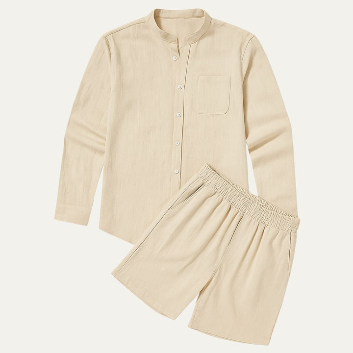 Michael Sydney men's summer set, front view