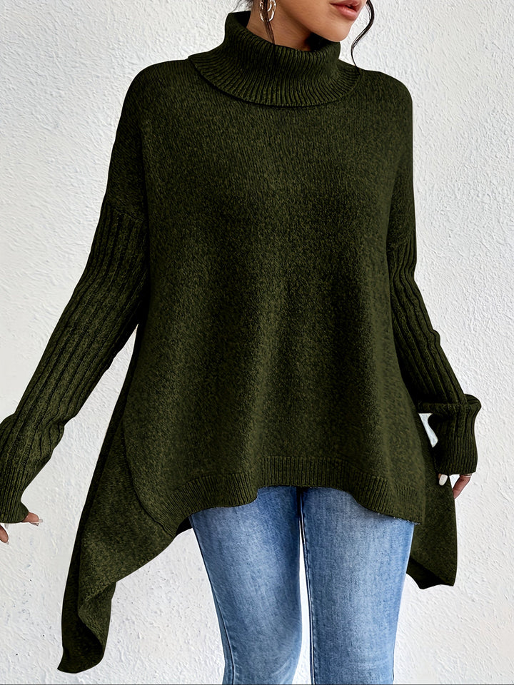 Shelley™ | Asymmetric Drape Jumper
