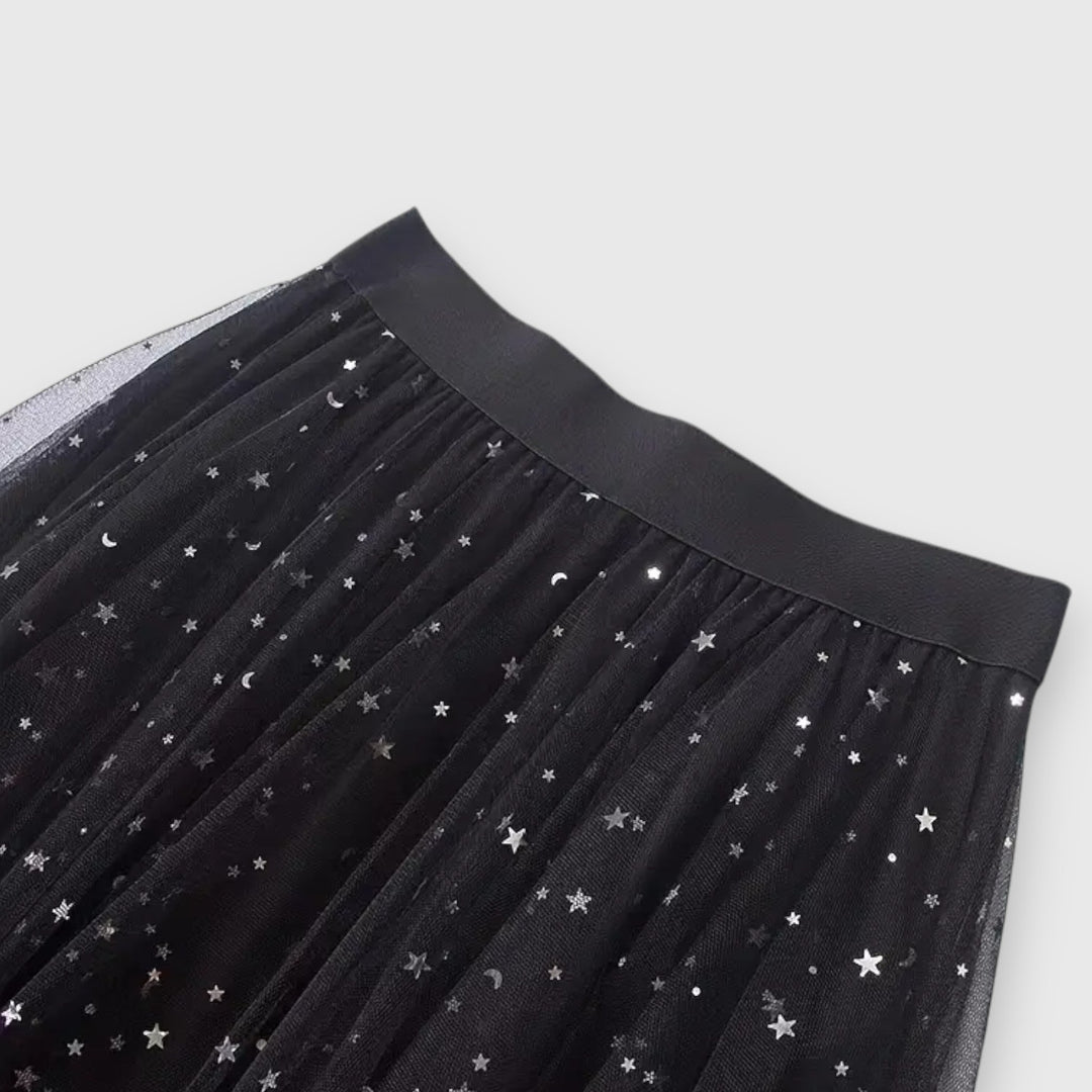 Karen™ | High-Waisted Sequin Skirt