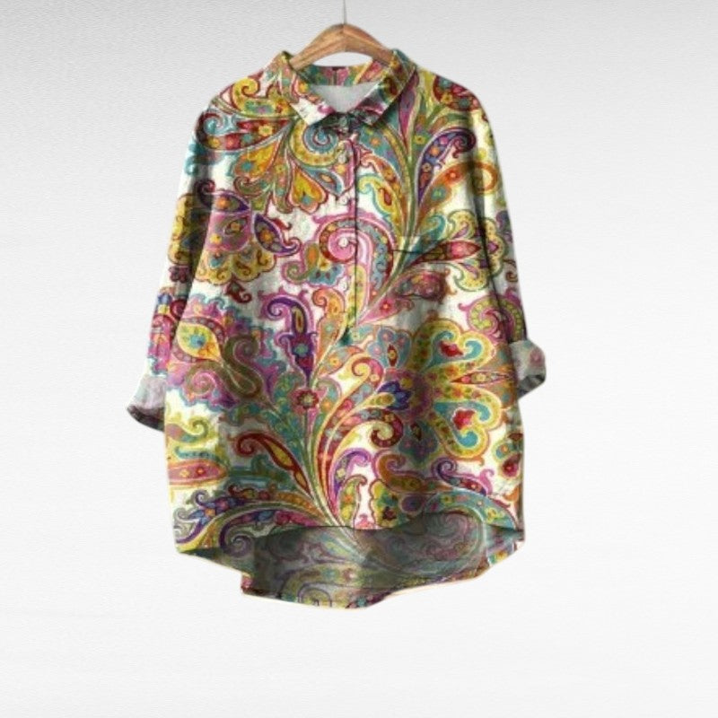 Katrina™ | Artful Print Blouse