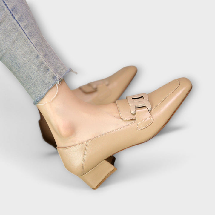 Isabelle™ | Chain-Detail Loafers