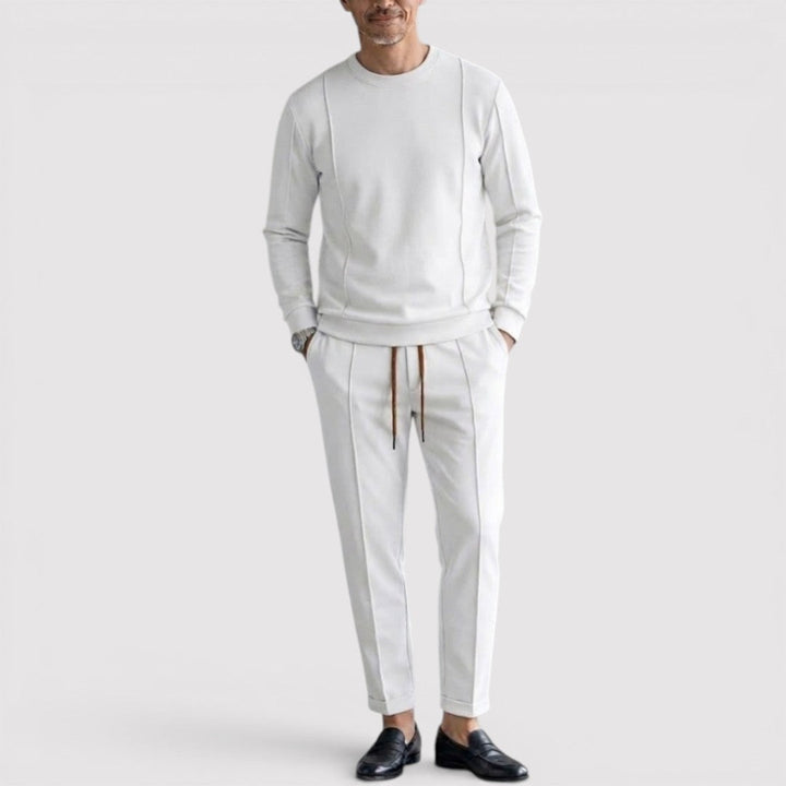 Michael Sydney men's sweatshirt and trackpants set, front view