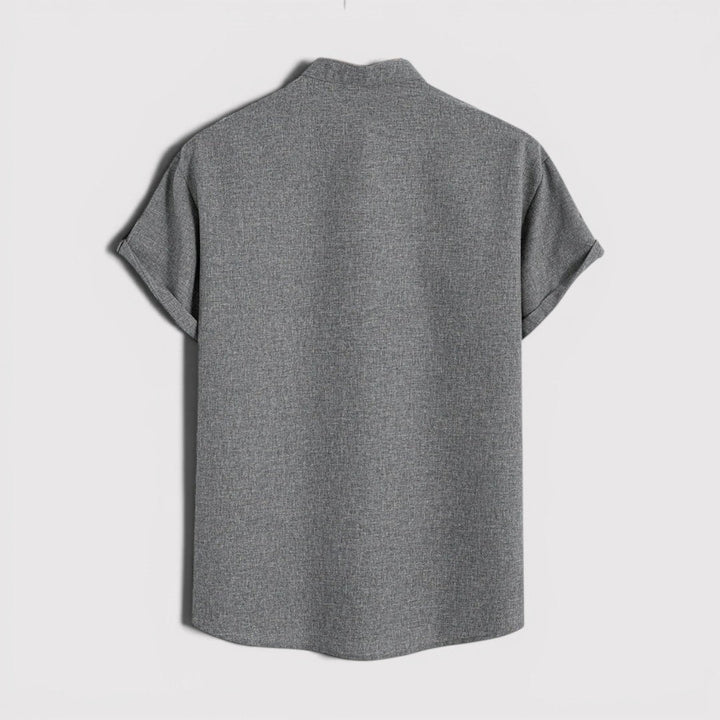 Michael Sydney men's lightweight collared shirt, front view
