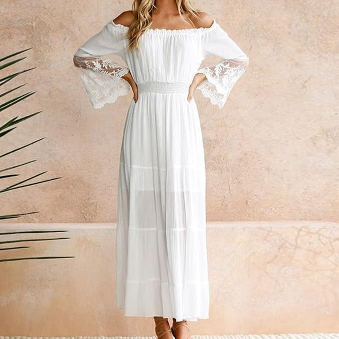 Jacinta™ | Off-Shoulder Maxi Dress