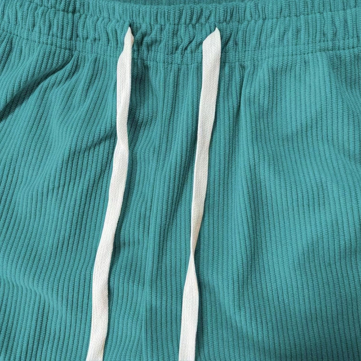 Michael Sydney men's textured shorts, front view
