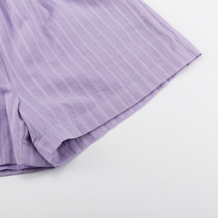 Paula™ | Button-Front Shorts Set