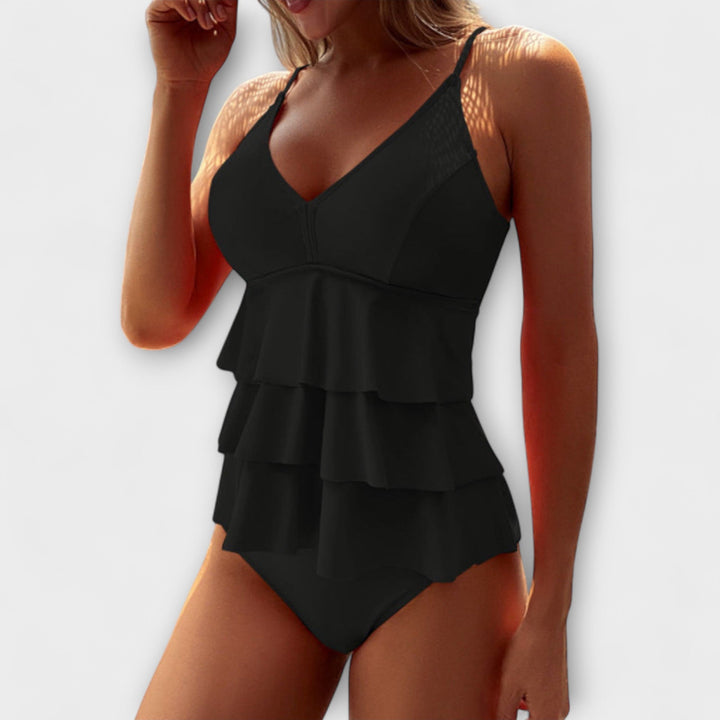 Christa™ | Tiered Ruffle Swimsuit