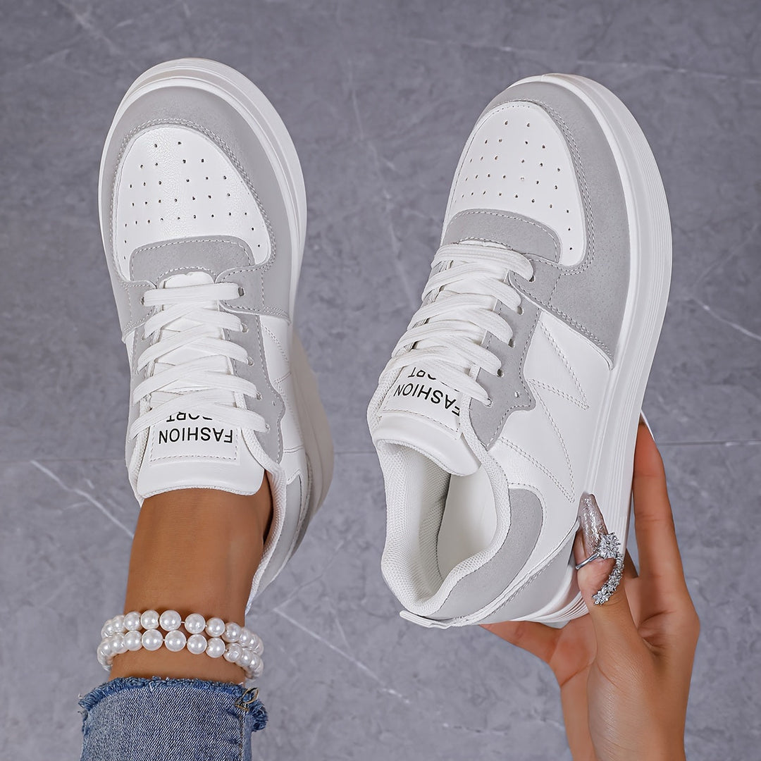 Edwina™ | Elegant Platform Sneakers