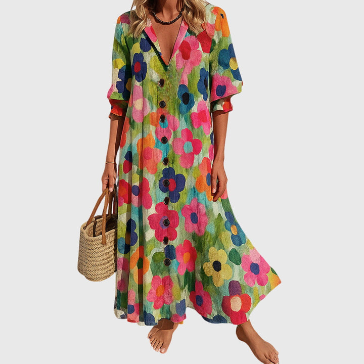 Stephanie™ | Bohemian Maxi Dress
