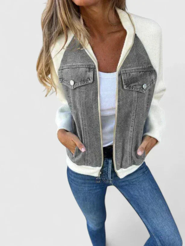 Martha™ | V-Neck Zip Jacket