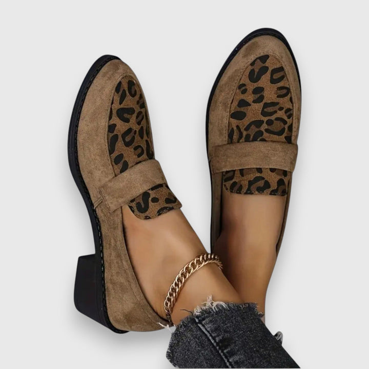 Louise™ | Leopard Print Loafers