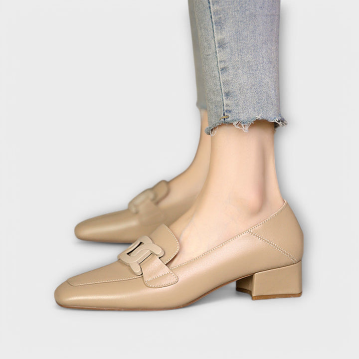 Isabelle™ | Chain-Detail Loafers