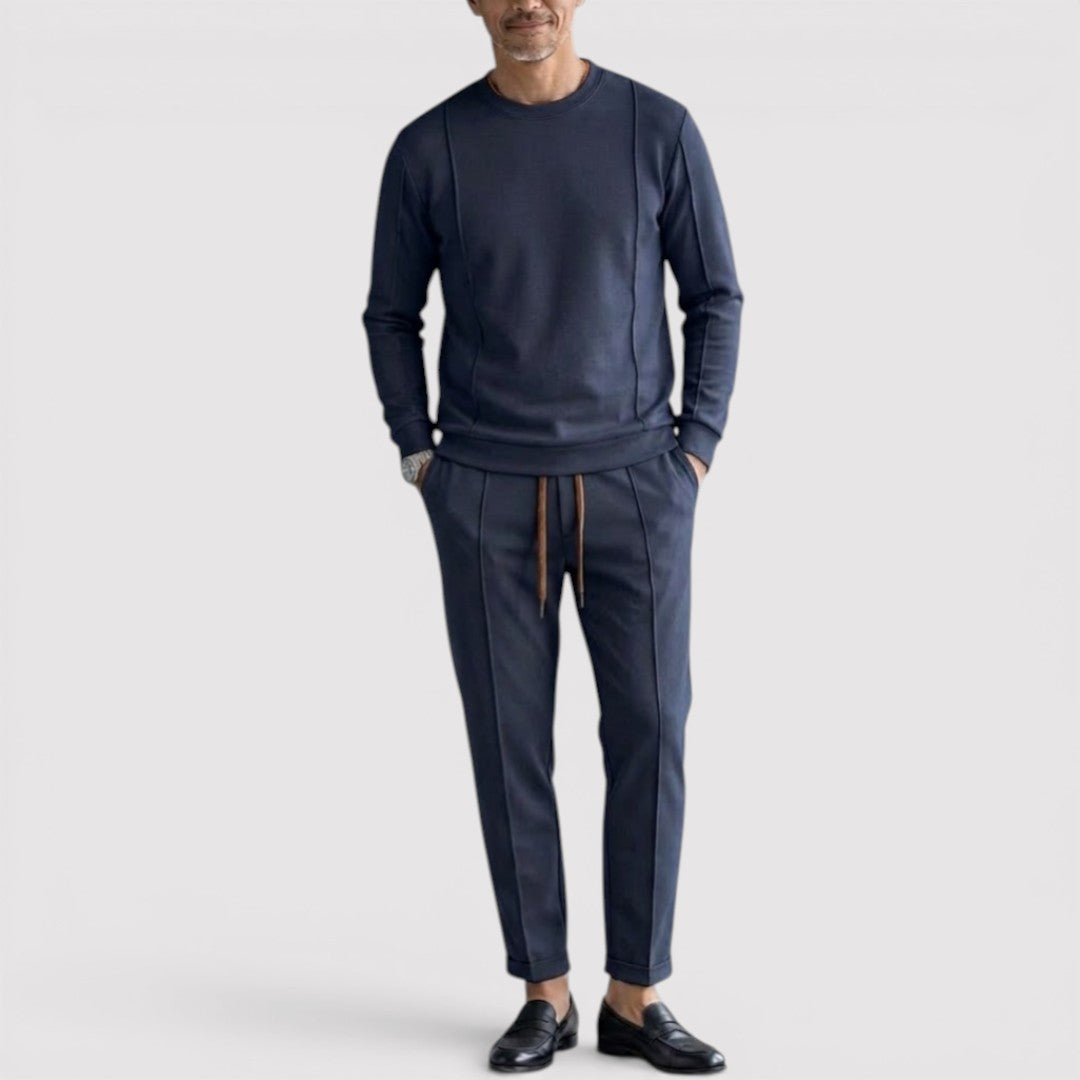 Michael Sydney men's sweatshirt and trackpants set, front view