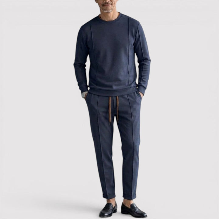 Michael Sydney men's sweatshirt and trackpants set, front view