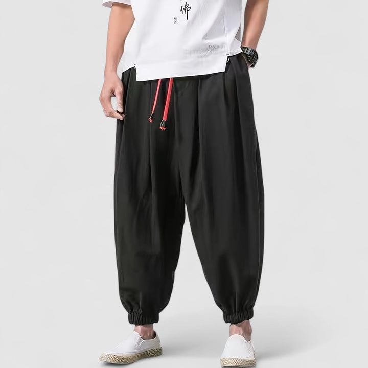 Michael Sydney men's Loose-fit pants, front view