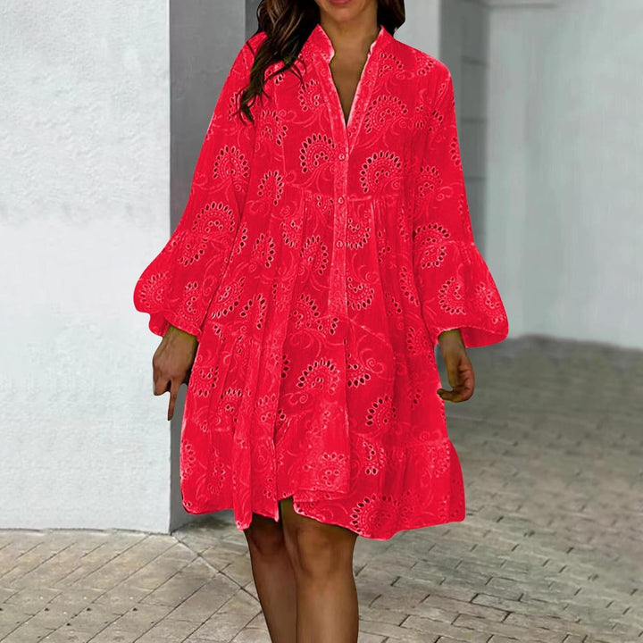 Judy™ | Eyelet Detail Mini Dress