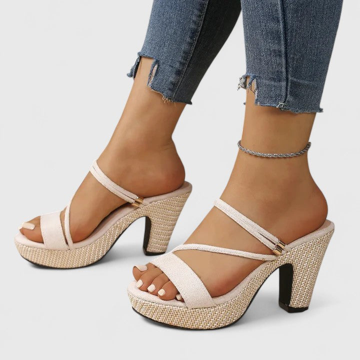 Sara™ | Strappy Platform Sandals