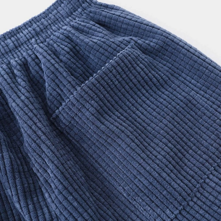 Michael Sydney men's textured pants, front view