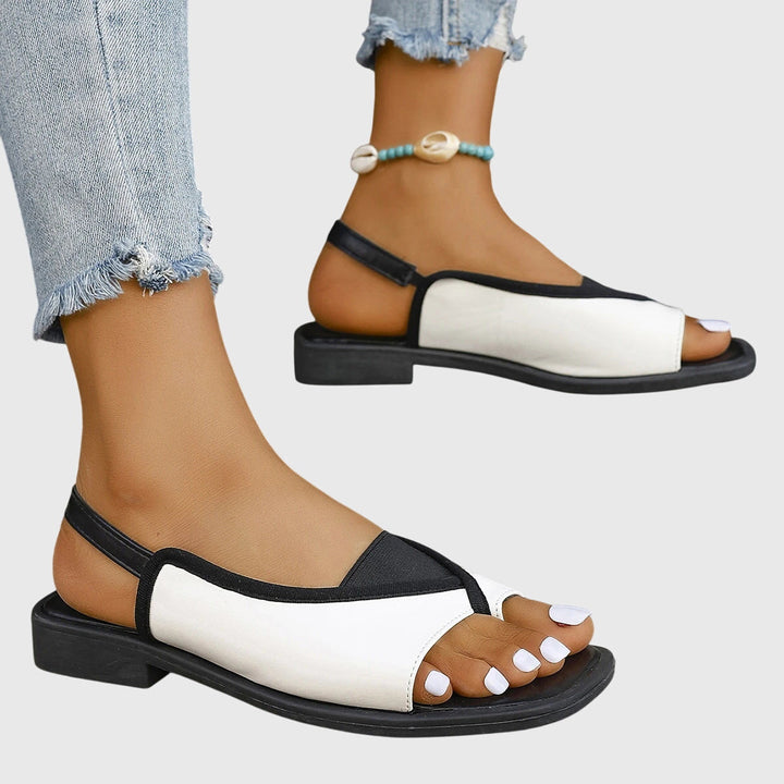 Marnie™ | Two-Tone Slide Sandals