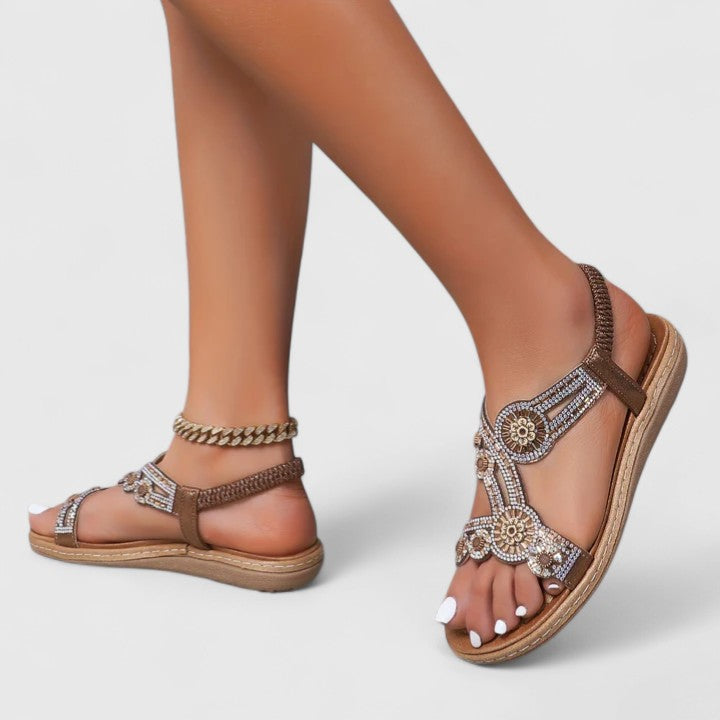 Rebecca™ | Embellished Comfort Sandals