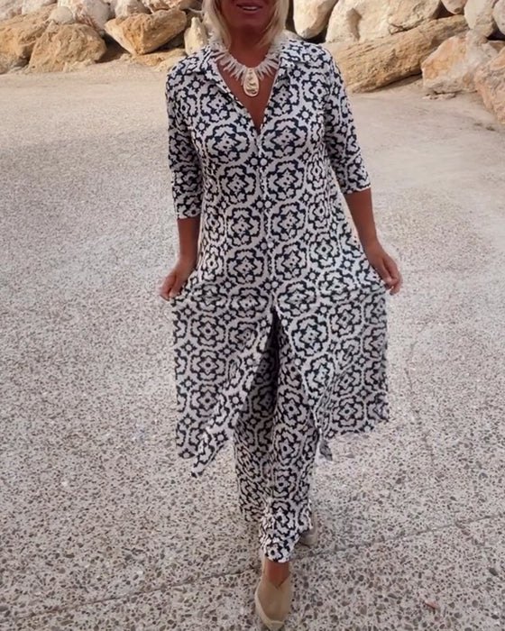 Julie™ | Geometric Two-Piece Set