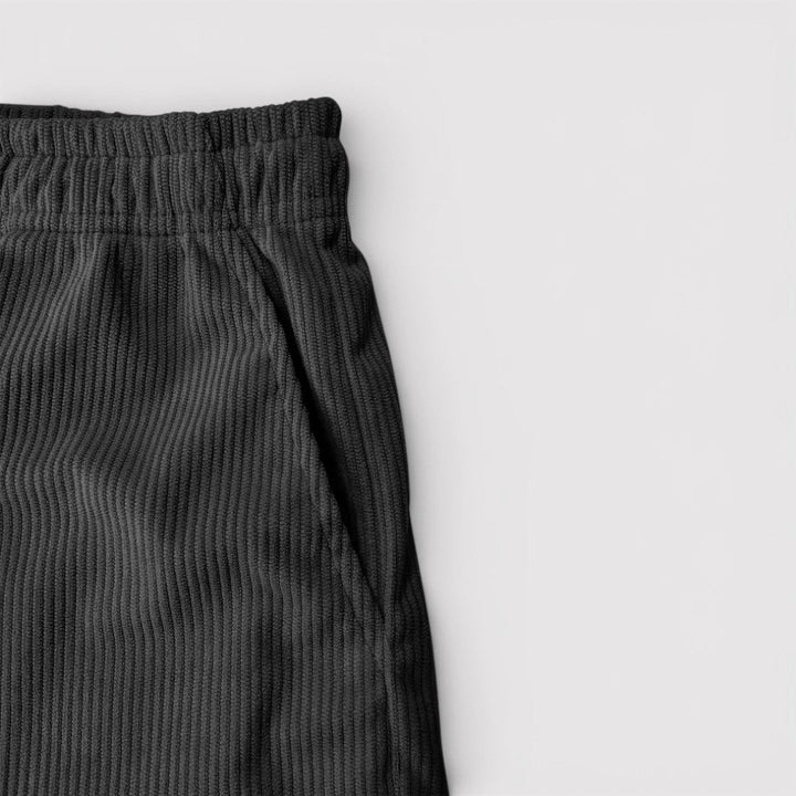 Michael Sydney men's textured shorts, front view