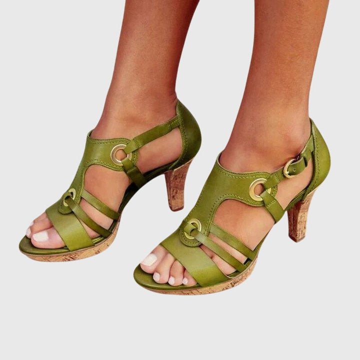 Bonnie™ | Supportive Heeled Sandals
