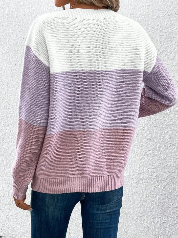 Tonya™ | Colour Block Jumper