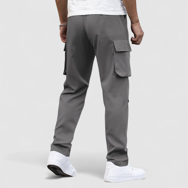 Michael Sydney men's waterproof stretch cargo pants, front view