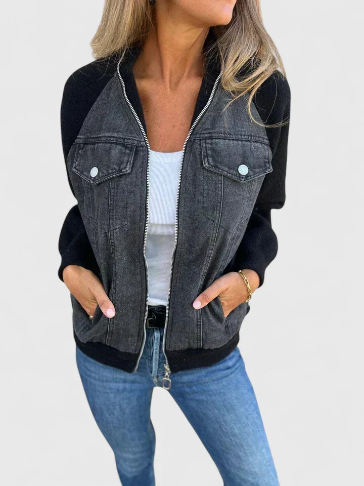 Martha™ | V-Neck Zip Jacket