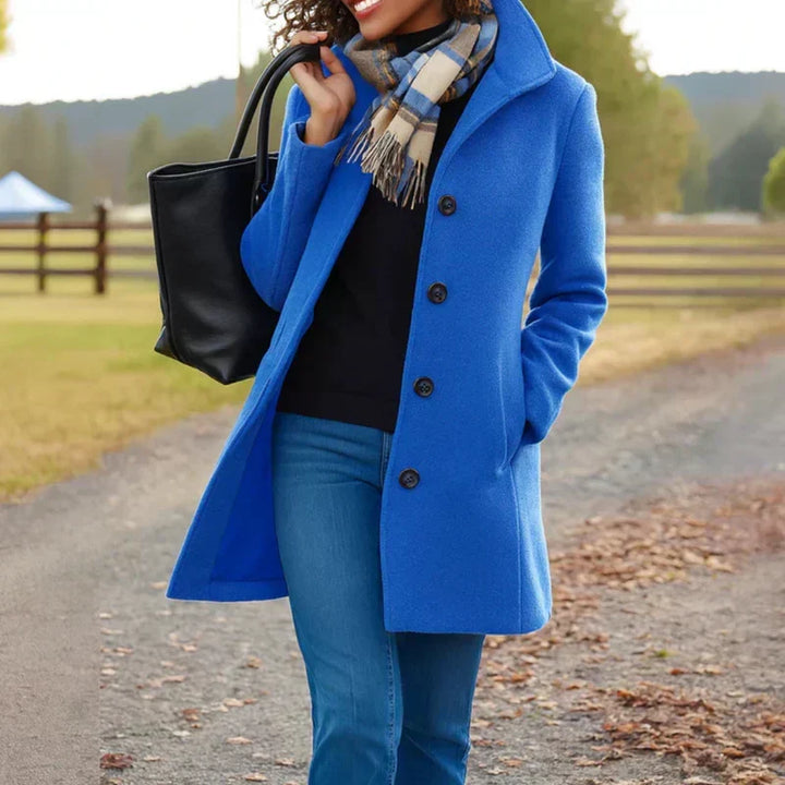 Glenda™ | Classic Buttoned Coat