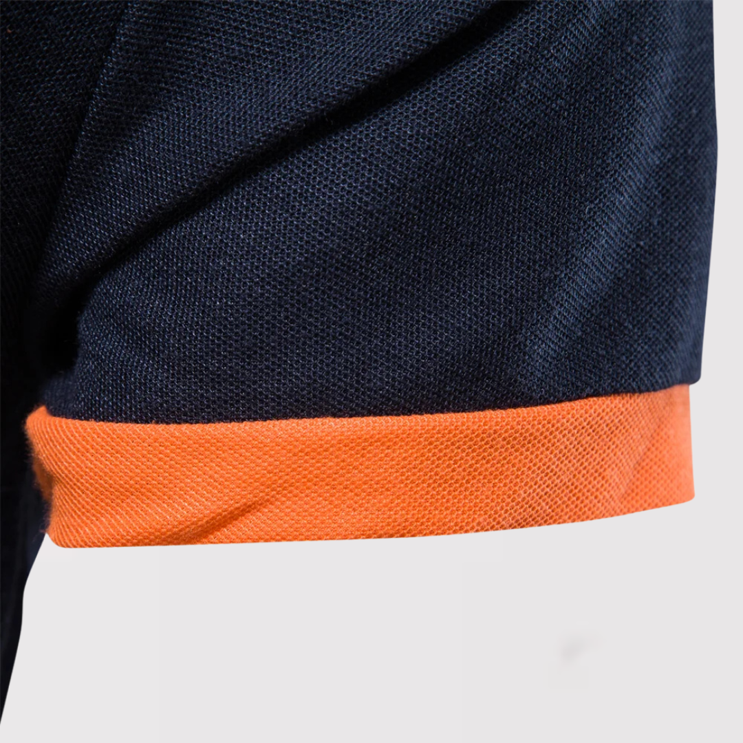 Michael Sydney men's polo shirt, front view
