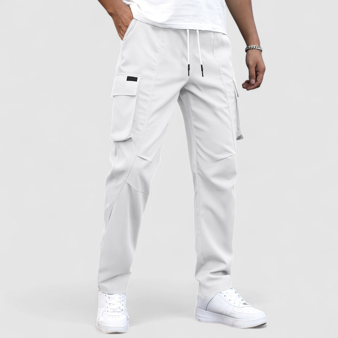 Michael Sydney men's waterproof stretch cargo pants, front view