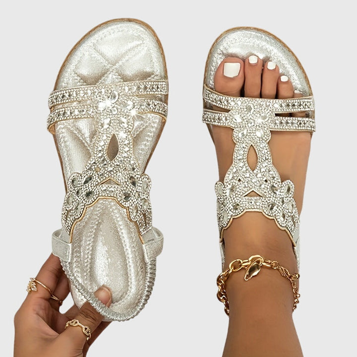 Rachel™ | Sparkling Jewelled Sandals