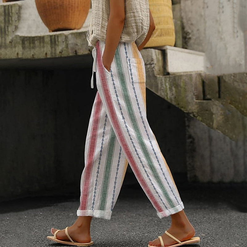 Roslyn™ | Striped Casual Pants