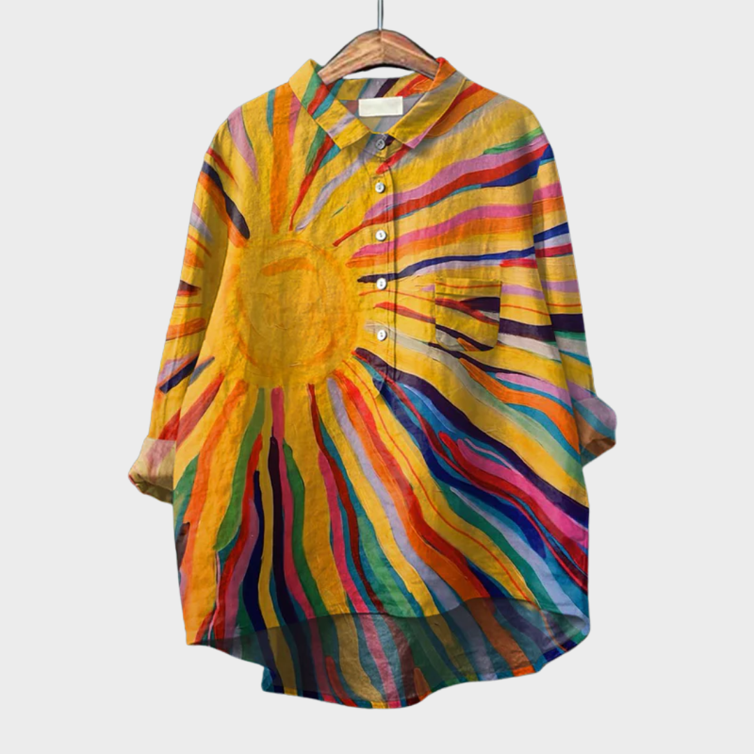 Gillian™ | Multicolour Summer Blouse
