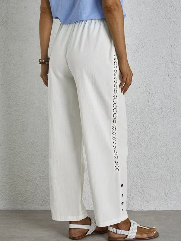 Zoe™ | Relaxed Button Pants