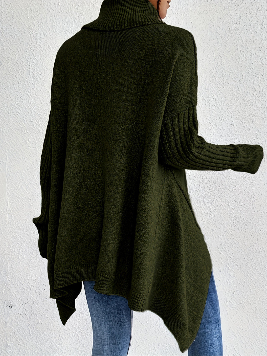 Shelley™ | Asymmetric Drape Jumper