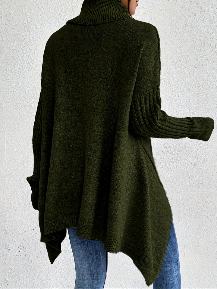 Shelley™ | Asymmetric Drape Jumper