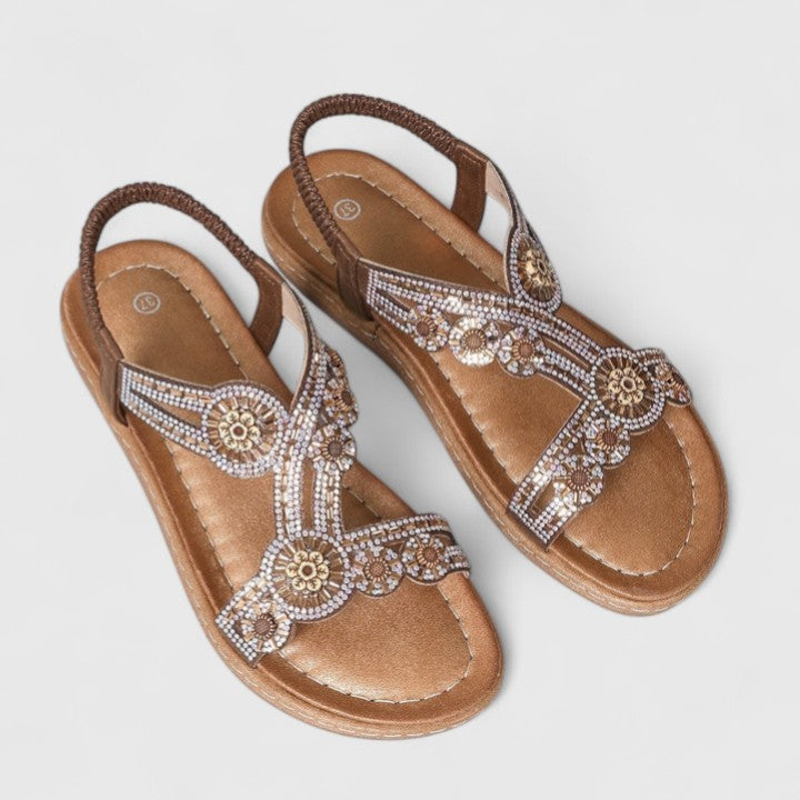 Rebecca™ | Embellished Comfort Sandals