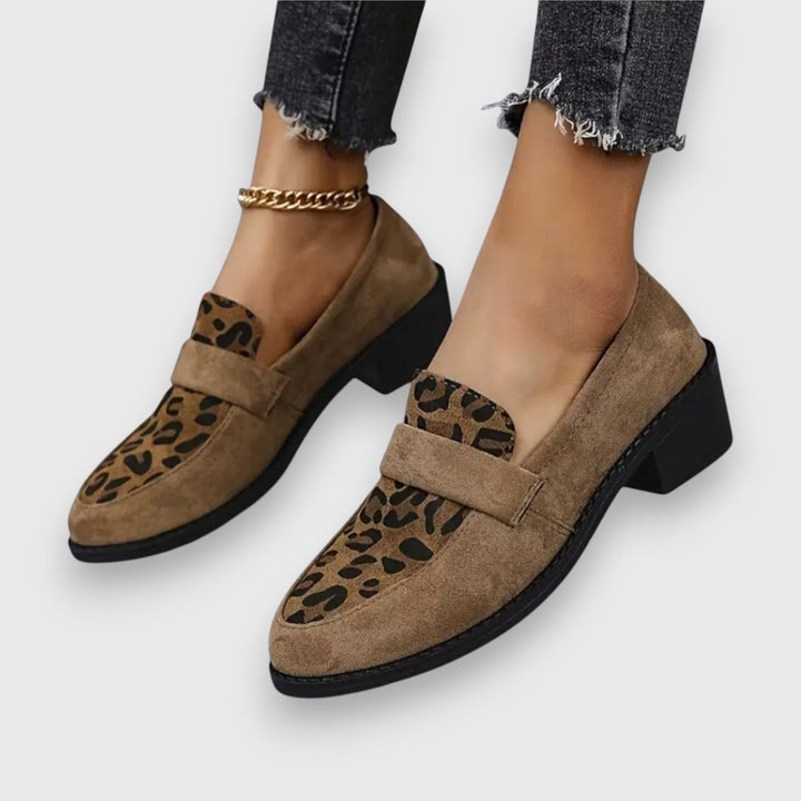 Louise™ | Leopard Print Loafers