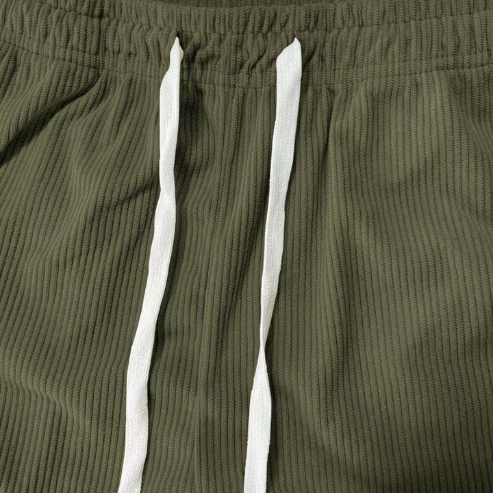 Michael Sydney men's textured shorts, front view
