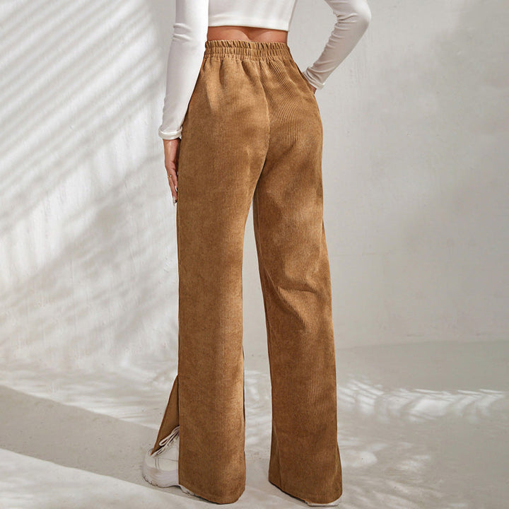 Yvette™ | Wide-Leg Ribbed Joggers