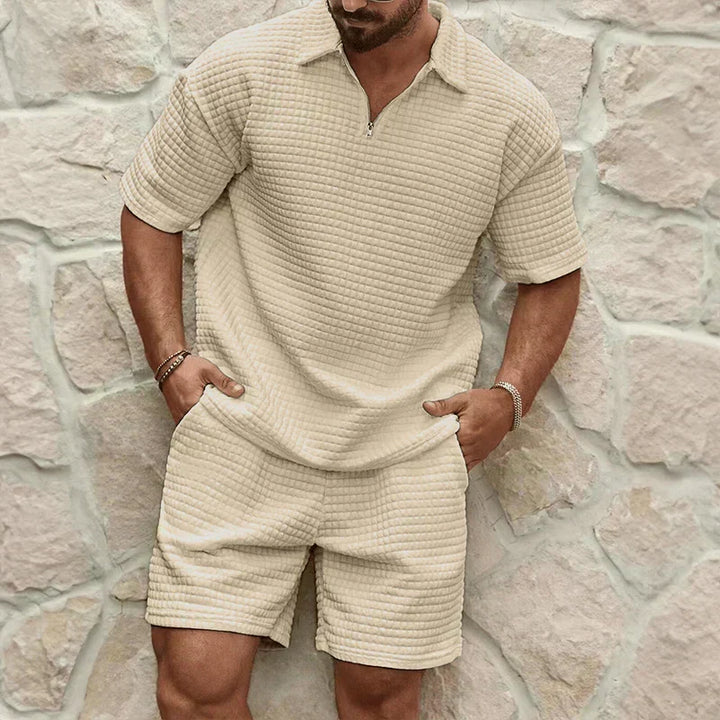 Michael Sydney men's summer set, front view