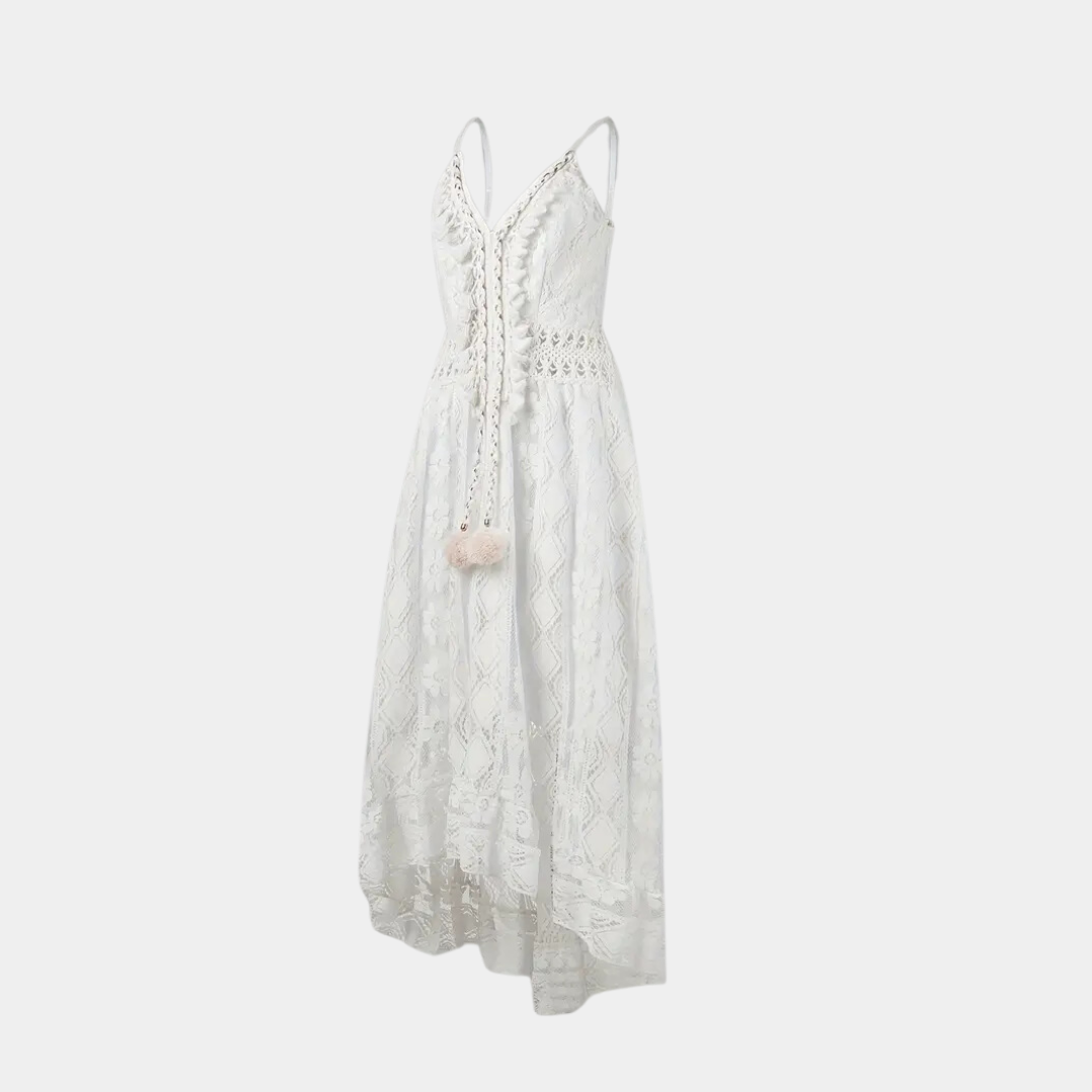 Jill™ | Elegant Boho Midi Dress